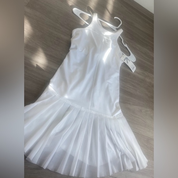 NWT J.Crew x NB White Tennis Dress 🤍🎾 $100 Tag - Picture 11 of 12